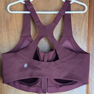 lululemon athletica Women's Burgundy Sports Bra